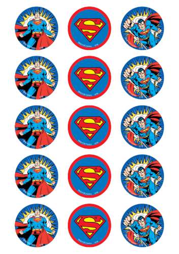 Superman Cupcake Images - Click Image to Close